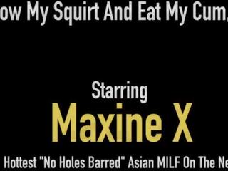 Girly Cum Shooting Maxine X Busts Nut With hard up strumpet young man Anna!