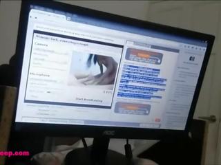 Dhuwur definisi he creampie me shortly after webcaming with fan