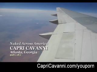 裸 橫過 美國, capri cavanni 在 atlanta 部分 一 的 2