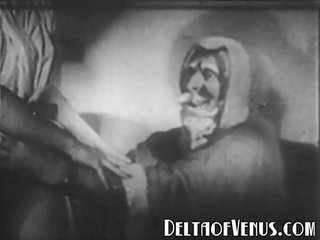 Harvinainen 1920 antiikki xmas likainen elokuva - a joulu tale