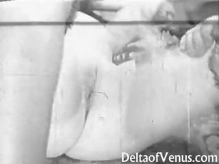 Antique x rated video 1920s Shaving, Fisting, Fucking