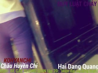 Teen Ms Pham Vu Linh Ngoc shy peeing Hai Dang Quang school Chau Huyen Chi strumpet