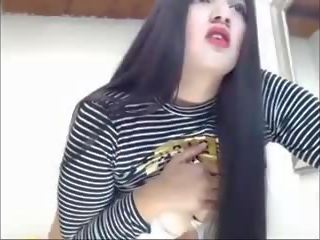 Voluptuous Long Haired Colombian Striptease Long Hair Hair.